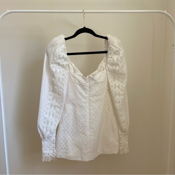 House of CB Marquis Lace Broderie Anglaise Mini Dress - Picture 5 of 7